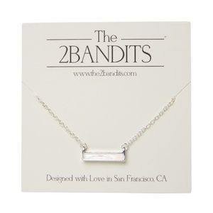 The 2Bandits Athens Bar Necklace